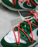 Nike Off White Dunk Low Pine Green
