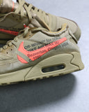 Nike OFF-WHITE Air Max 90 Desert Ore