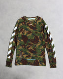 Off-White Camo L/S Temperature Tee