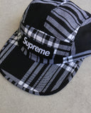 Supreme Plaid Camp Cap