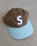 Supreme S Logo Two Toned Panelled Cap