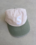 Supreme S Logo Two Toned Panelled Cap
