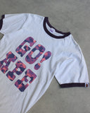 BAPE Purple Ringer Go Ape Tee