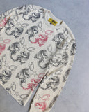 Corteiz Tiger Waffle Thermal Sweater