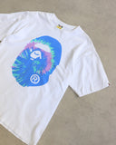 BAPE Ape Head Tie Dye Tee