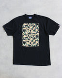 BAPE 2005 Olive 'Psyche Camo' Box Logo Tee