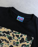 BAPE 2005 Olive 'Psyche Camo' Box Logo Tee