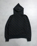 BAPE Ape Head Polka Dot Zip Up Hoodie