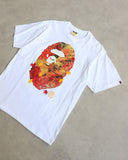 BAPE Autumn Leafs Ape Head Tee