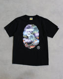 BAPE Fireworks Ape Head Japan Exclusive Tee