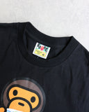 BAPE Neon Baby Milo Ape Head Tee