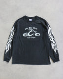 On The Arm Studded Biker L/S Tee