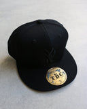 YVL Fitted Cap Tonal Black