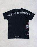 Chrome Hearts Guns N' Roses Patch Cross Tee