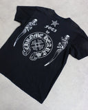 Chrome Hearts Vintage Foti Skeleton Horseshoe Tee