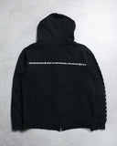 Chrome Hearts Sleeve Cross Made In Hollywood Zip Up Hoodie