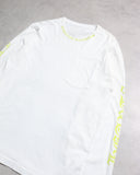 Chrome Hearts Yellow Neck Logo L/S Tee