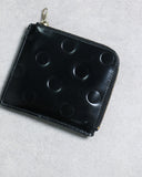 Comme Des Garcons Polka Dot Patent Leather Coin Pouch