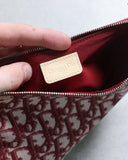 Christian Dior Vintage Oblique Monogram Saddle Bag