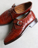 Chrome Hearts 1/1 John Lobb Bespoke Crocodile Loafers