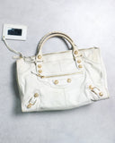 Balenciaga Giant Leather City Bag