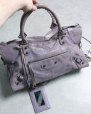 Balenciaga Leather City Bag