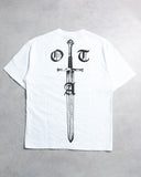 On The Arm Studded Biker Tee