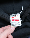 Supreme Nike Leather Logo Hoodie
