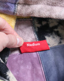 Supreme Patchwork Tie Dye Hoodie