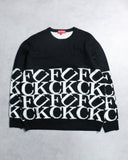 Supreme FUCK Jacquard Knitted Sweater