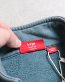 Supreme Two Tone Quarter Zip Sweatshirt