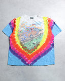 Grateful Dead Vintage Liquid Blue Tie Dye Tee