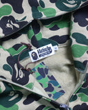 BAPE Green Camo Shark Full Zip Up Hoodie