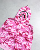 BAPE Camo Shark Full Zip Hoodie