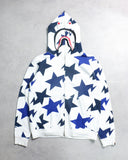 BAPE Nagoya Exclusive Star Shark Full Zip Hoodie