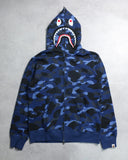 BAPE Camo Shark Full Zip Up Hoodie