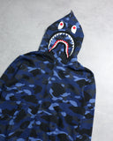 BAPE Camo Shark Full Zip Up Hoodie