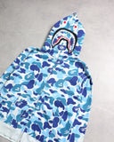 BAPE Camo Shark Full Zip Up Hoodie