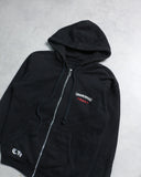 Chrome Hearts American Flag Thermal Zip Up Hoodie