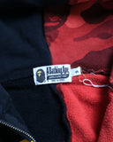 BAPE DC Batman Split Camo Shark Full Zip Up Hoodie