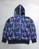 Bape Graffiti Shark Full Zip Up Hoodie