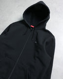 Supreme Shell Small Box Logo Hooded Zip Up Sweatshirt