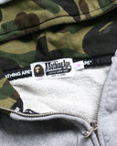 BAPE Shark Double Zip Up Hoodie