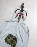 BAPE Shark Double Zip Up Hoodie
