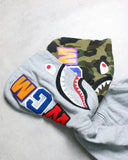 BAPE Shark Double Zip Up Hoodie