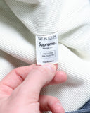 Supreme Ash Zip Up Thermal Hooded Sweatshirt