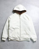 Supreme Faux Fur Lined Zip Up Hoodie