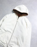 Supreme Faux Fur Lined Zip Up Hoodie