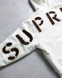 Supreme Faux Fur Lined Zip Up Hoodie