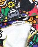 BAPE 2009 Baby Milo & Friends All Over Zip Up Hoodie